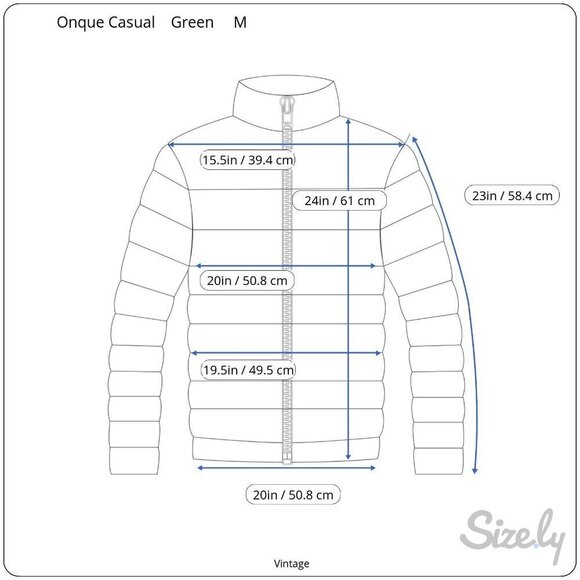 Onque Casual Vintage Womens Green Quilted Front Velour High Collar Zip Jacket M - Picture 8 of 9